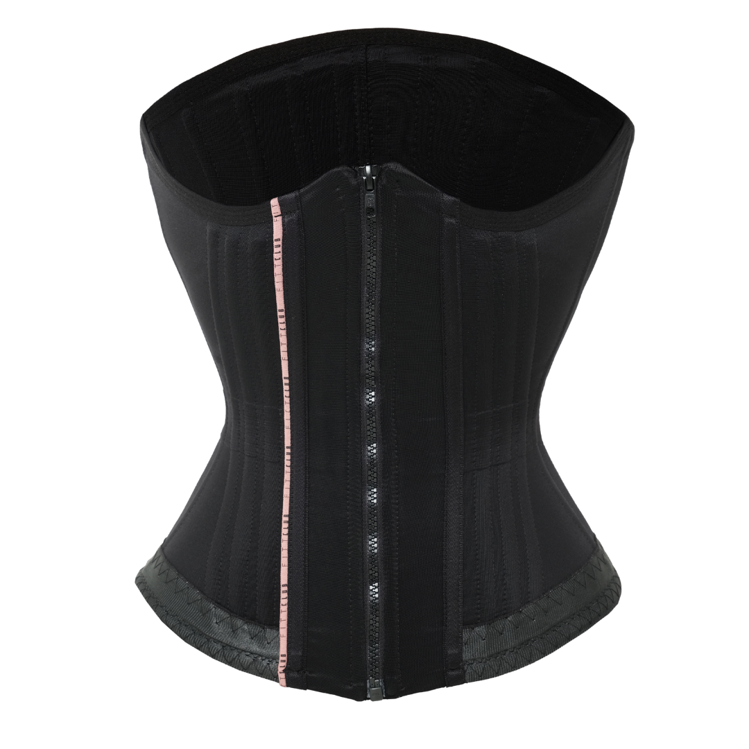 Cinta Corset Sereia Com Ganchos e Zíper