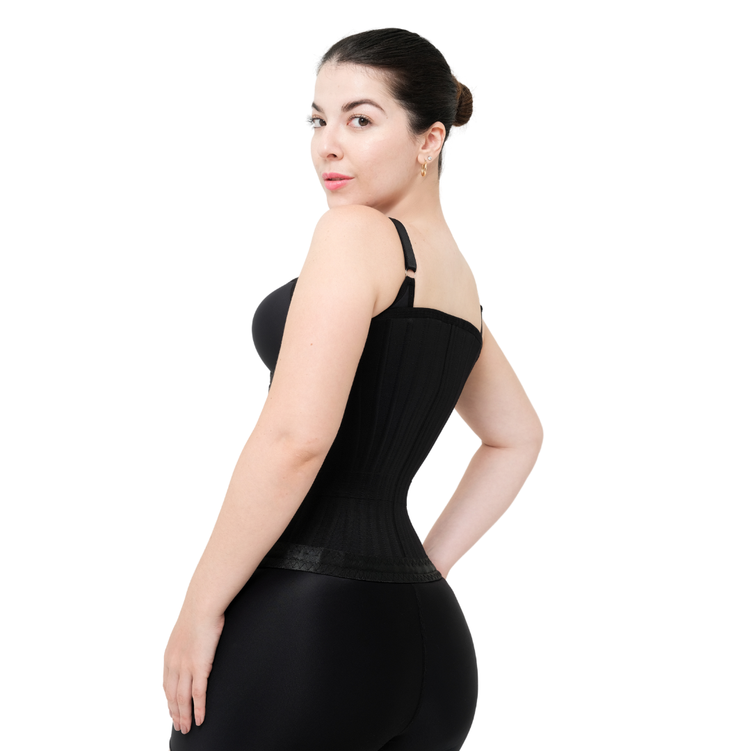 Cinta Corset Sereia Com Ganchos